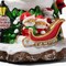 Home for The Holidays Christmas Musical, Water Glittering Cat Snow Globe – Plays 7 Traditional Holiday Songs Including Jingle Bells & Color Changing Lights